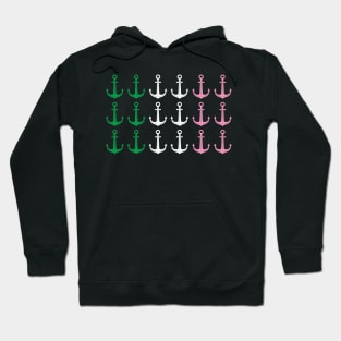 Dominion of Newfoundland Anchors || Newfoundland and Labrador || Gifts || Souvenirs Hoodie